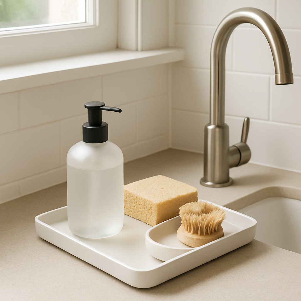 Sink-side organizer setup